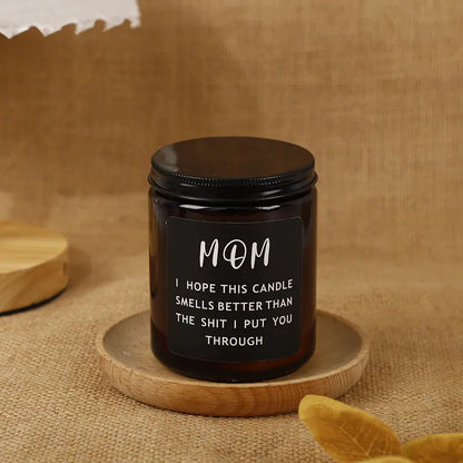 Vela de Lavanda con Mensaje