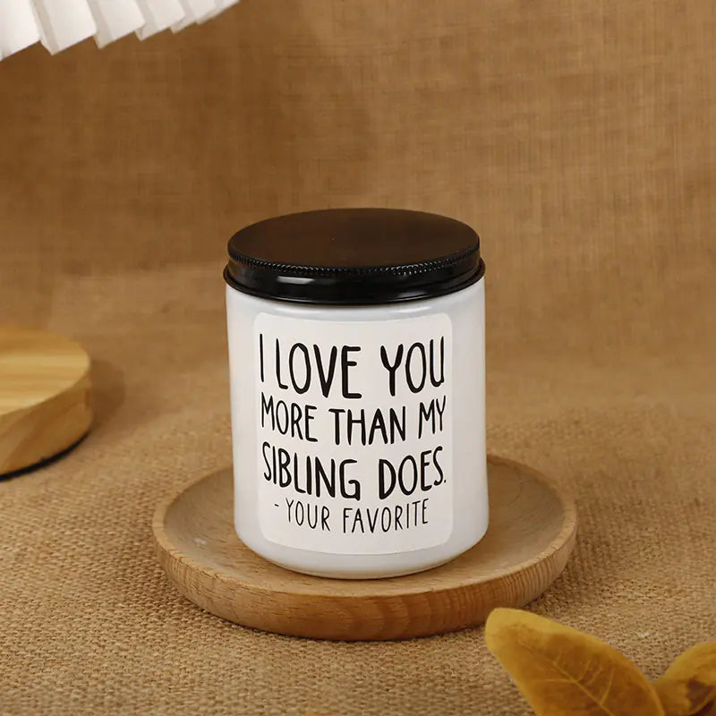 Vela de Lavanda con Mensaje