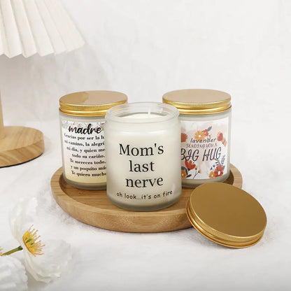 Vela de Lavanda con Mensaje