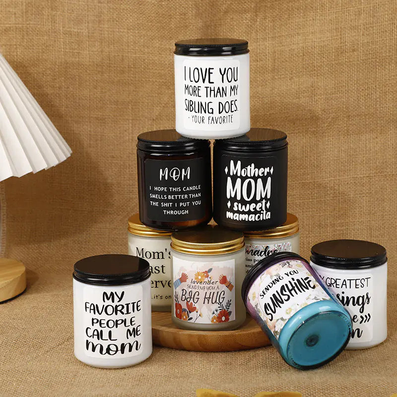 Vela de Lavanda con Mensaje