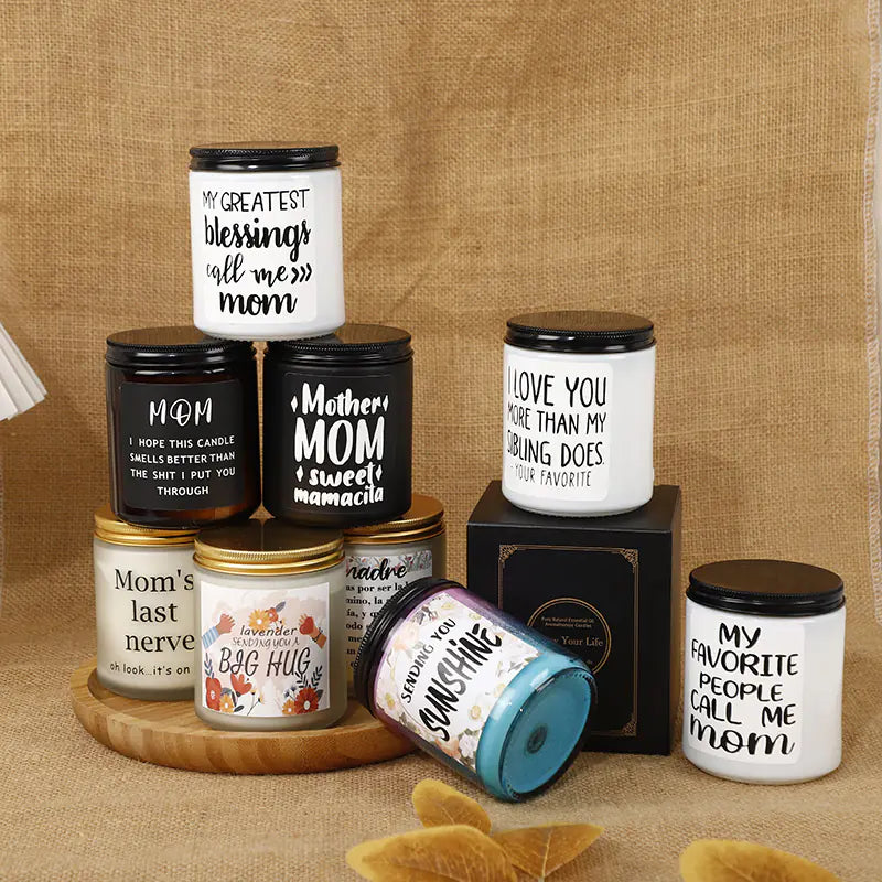 Vela de Lavanda con Mensaje