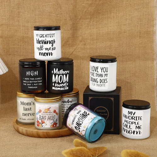 Vela de Lavanda con Mensaje