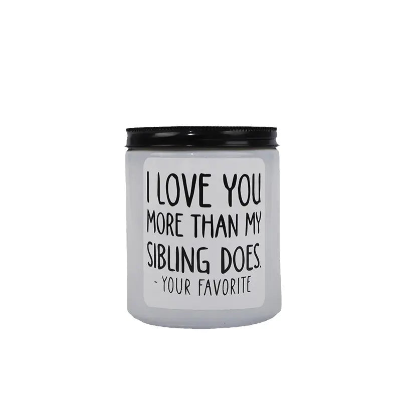 Vela de Lavanda con Mensaje