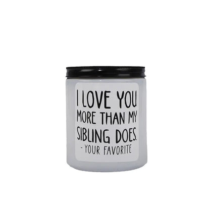 Vela de Lavanda con Mensaje