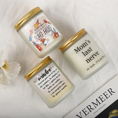 Vela de Lavanda con Mensaje